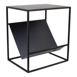 wohnli-moebel-suche-Beistelltisch-aus-Metall-45x34x50-cm-Schwarz Wohnli Möbelsuche - Beistelltisch aus Metall