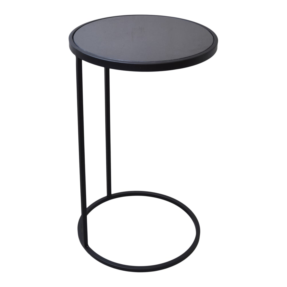wohnli-moebel-suche-Beistelltisch-aus-Metall-60x36x36-cm-Schwarz Wohnli Möbelsuche - Beistelltisch aus Metall