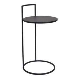 wohnli-moebel-suche-Beistelltisch-aus-Metall-66x35x35-cm-Schwarz Wohnli Möbelsuche - Beistelltisch aus Metall