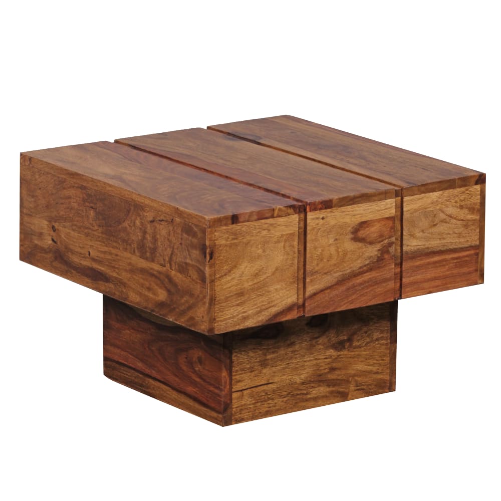 Wohnli Möbelsuche - Beistelltisch aus Sheesham Massivholz