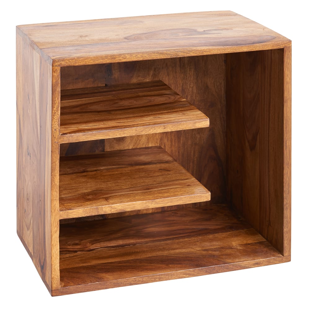 Wohnli Möbelsuche - Beistelltisch aus Sheesham Massivholz