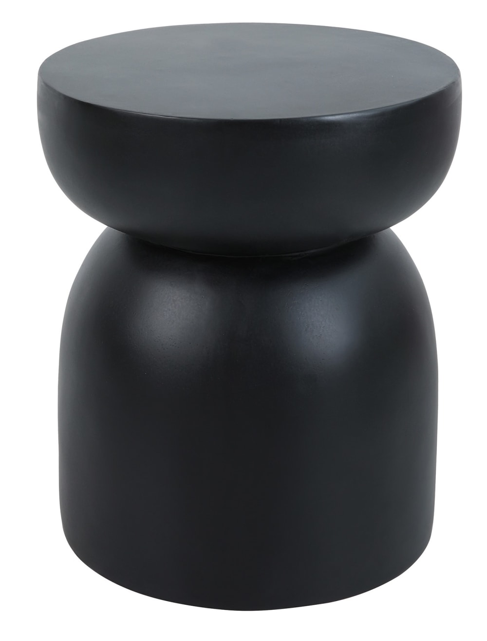 Wohnli Möbelsuche - Beistelltisch für den Innen- und Außenbereich aus Magnesit Schwarz