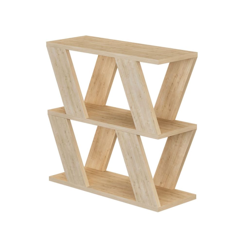 wohnli-moebel-suche-Beistelltisch-mit-3-Tabletts-L60-cm-Dekor-Eiche Wohnli Möbelsuche - Beistelltisch mit 3 Tabletts L60 cm - Dekor Eiche