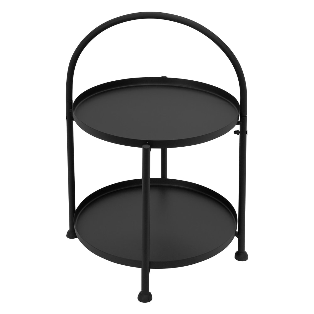 Wohnli Möbelsuche - Beistelltisch rund Ø33x45cm Schwarz