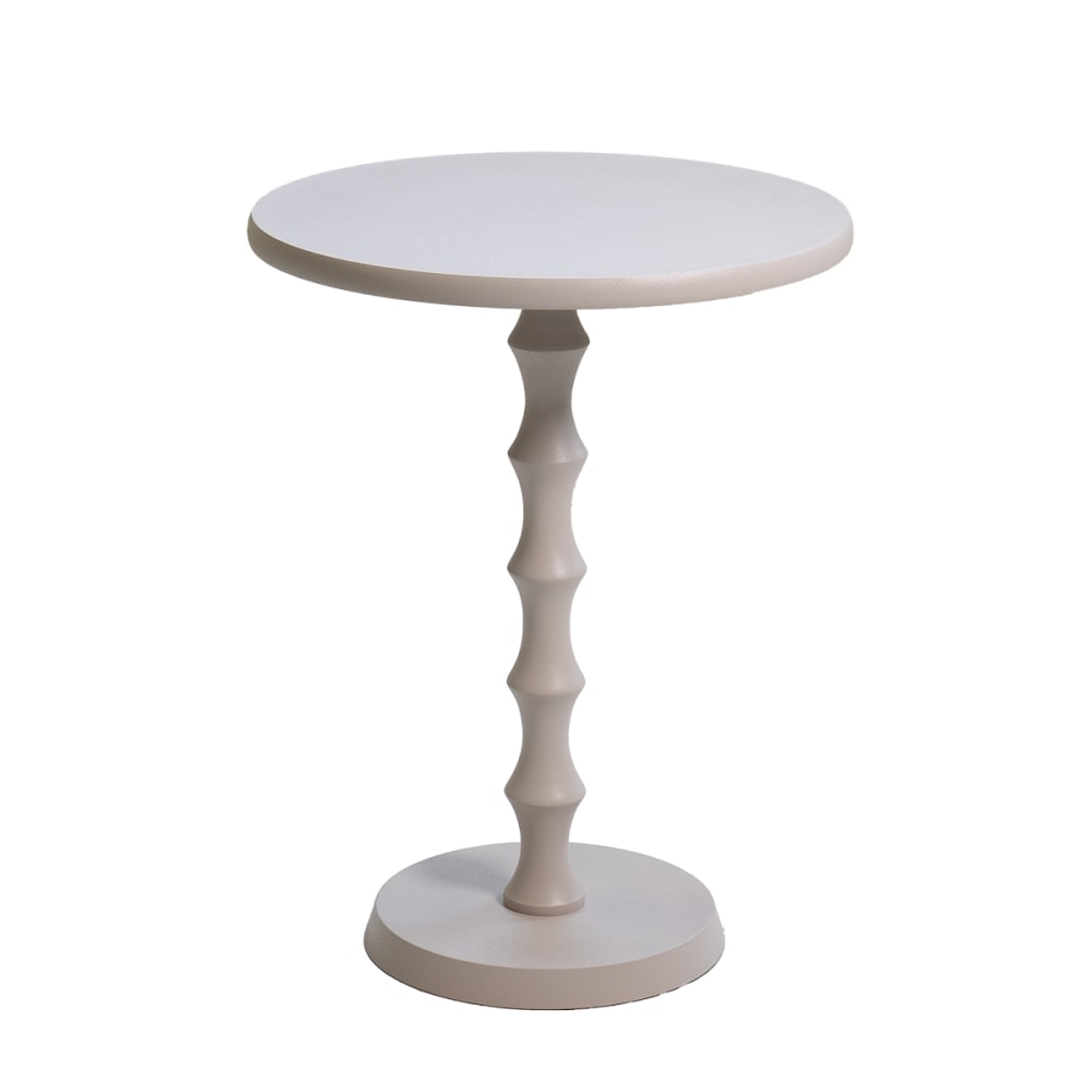 wohnli-moebel-suche-Beistelltisch-rund-aus-Aluminium-40cm-beige Wohnli Möbelsuche - Beistelltisch rund aus Aluminium 40cm