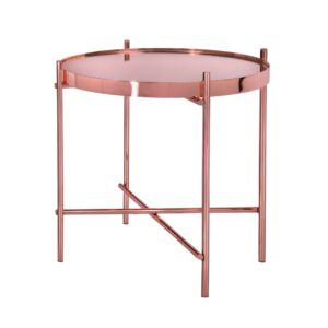 wohnli-moebel-suche-BeistelltischO43x45-cm-rund-in-Kupfer-mit-Metallgestell-und-Glasplatte Wohnli Möbelsuche - BeistelltischØ43x45 cm rund in Kupfer mit Metallgestell und Glasplatte