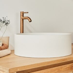 Wohnli Möbelsuche - Betonbecken beige Ø37 cm