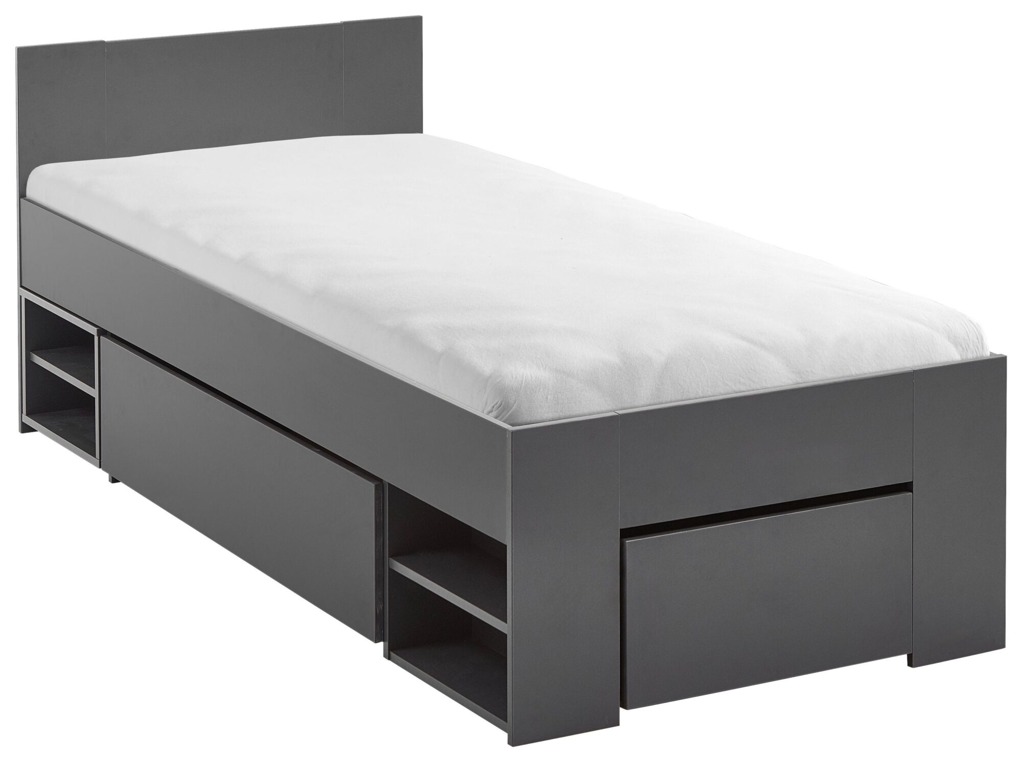 wohnli-moebel-suche-Bett-Azurro-2-90-Anthrazit Wohnli Möbelsuche - Bett Azurro 2-90 Anthrazit