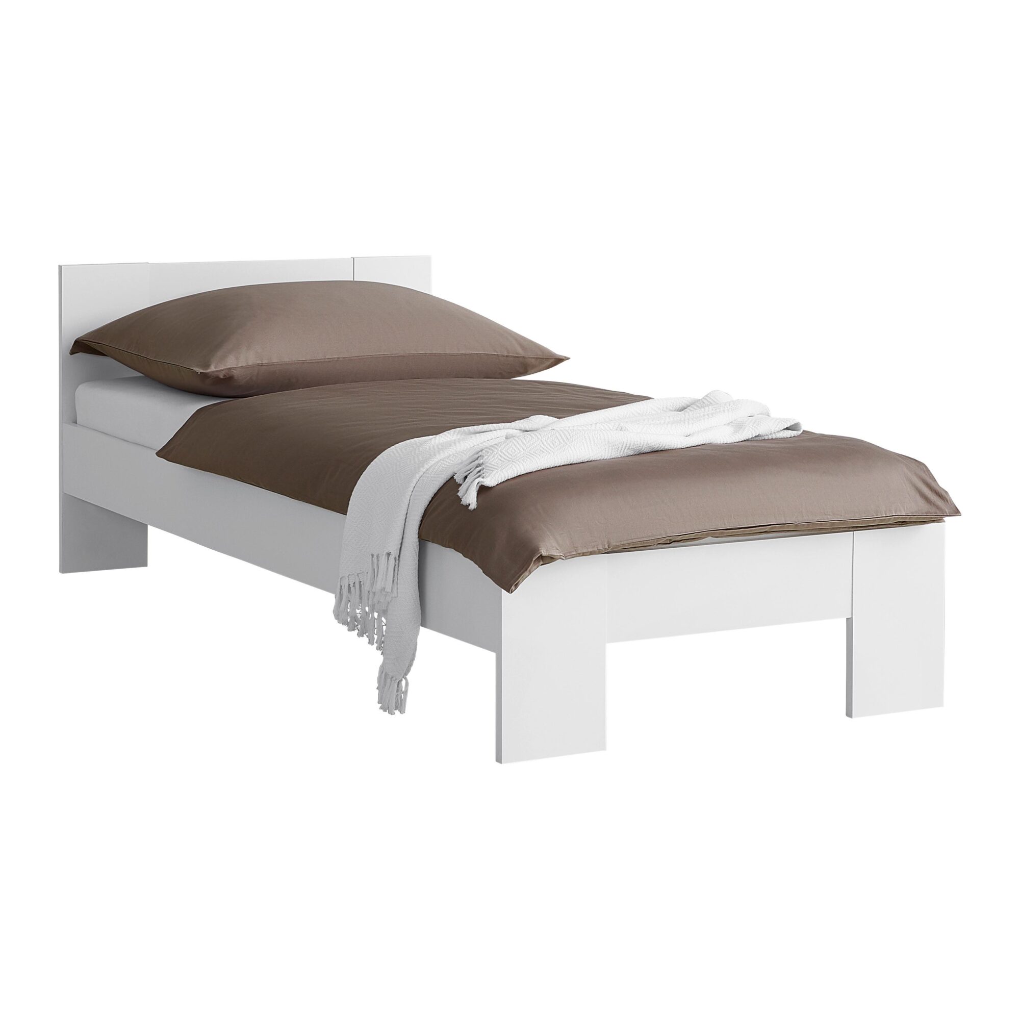 wohnli-moebel-suche-Bett-Madrid-Weiss-ca-90x200cm Wohnli Möbelsuche - Bett Madrid Weiß ca. 90x200cm