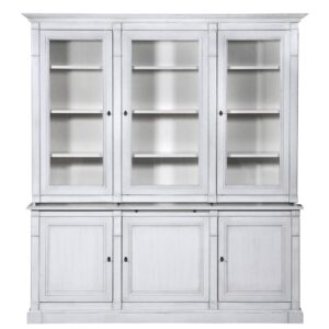 Wohnli Möbelsuche - Bibliothek mit 2 Korpussen und 3 Türen aus Eiche