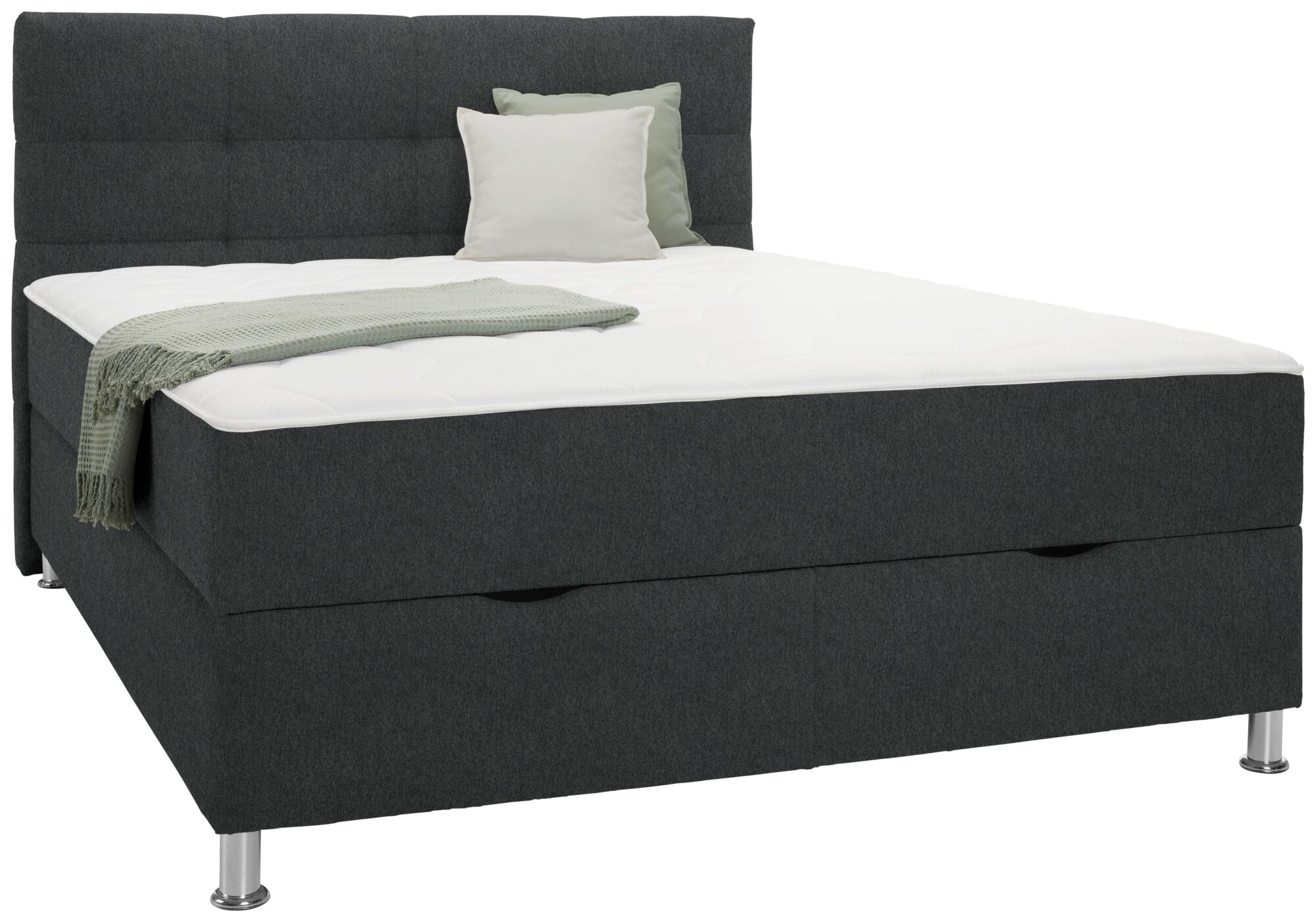 wohnli-moebel-suche-Boxbett-Oviedo-160-in-Anthrazit-ca-160x200cm Wohnli Möbelsuche - Boxbett Oviedo 160 in Anthrazit ca. 160x200cm