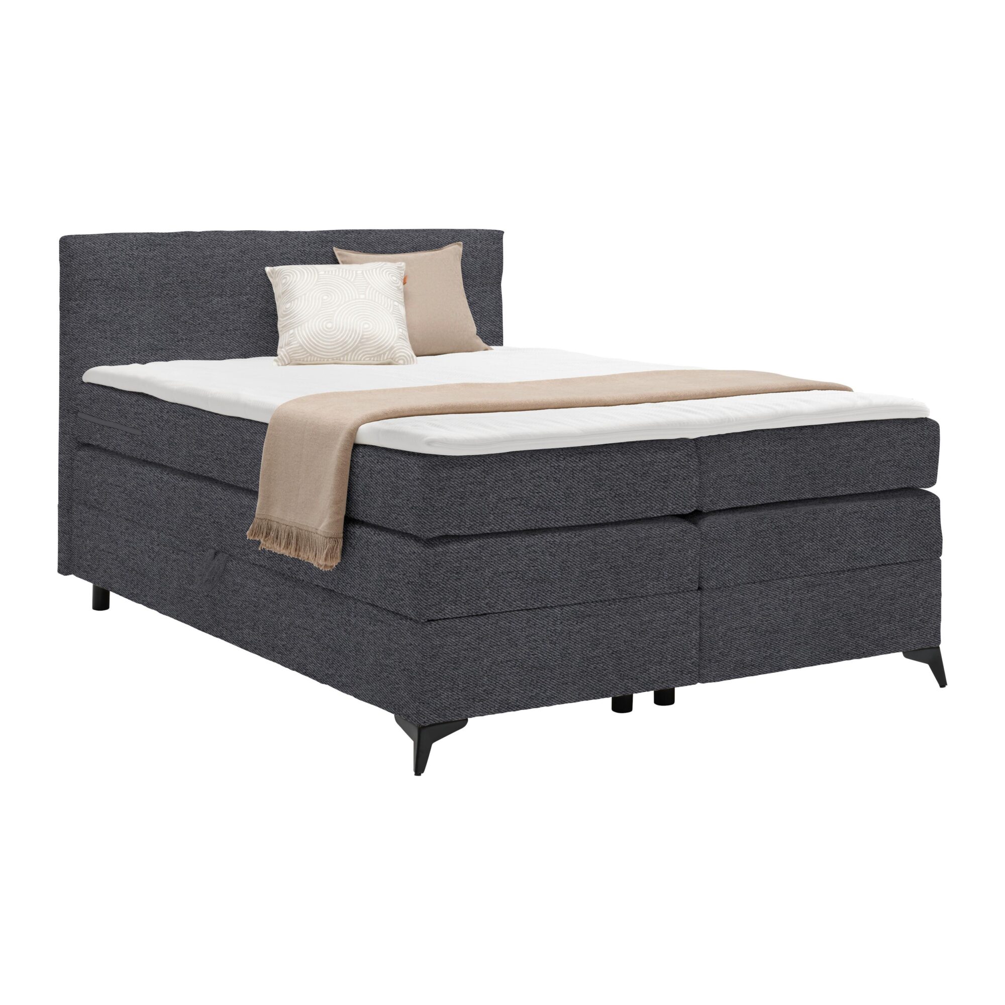 wohnli-moebel-suche-Boxspringbett-Bari-in-Anthrazit-ca-140x200cm Wohnli Möbelsuche - Boxspringbett Bari in Anthrazit ca. 140x200cm