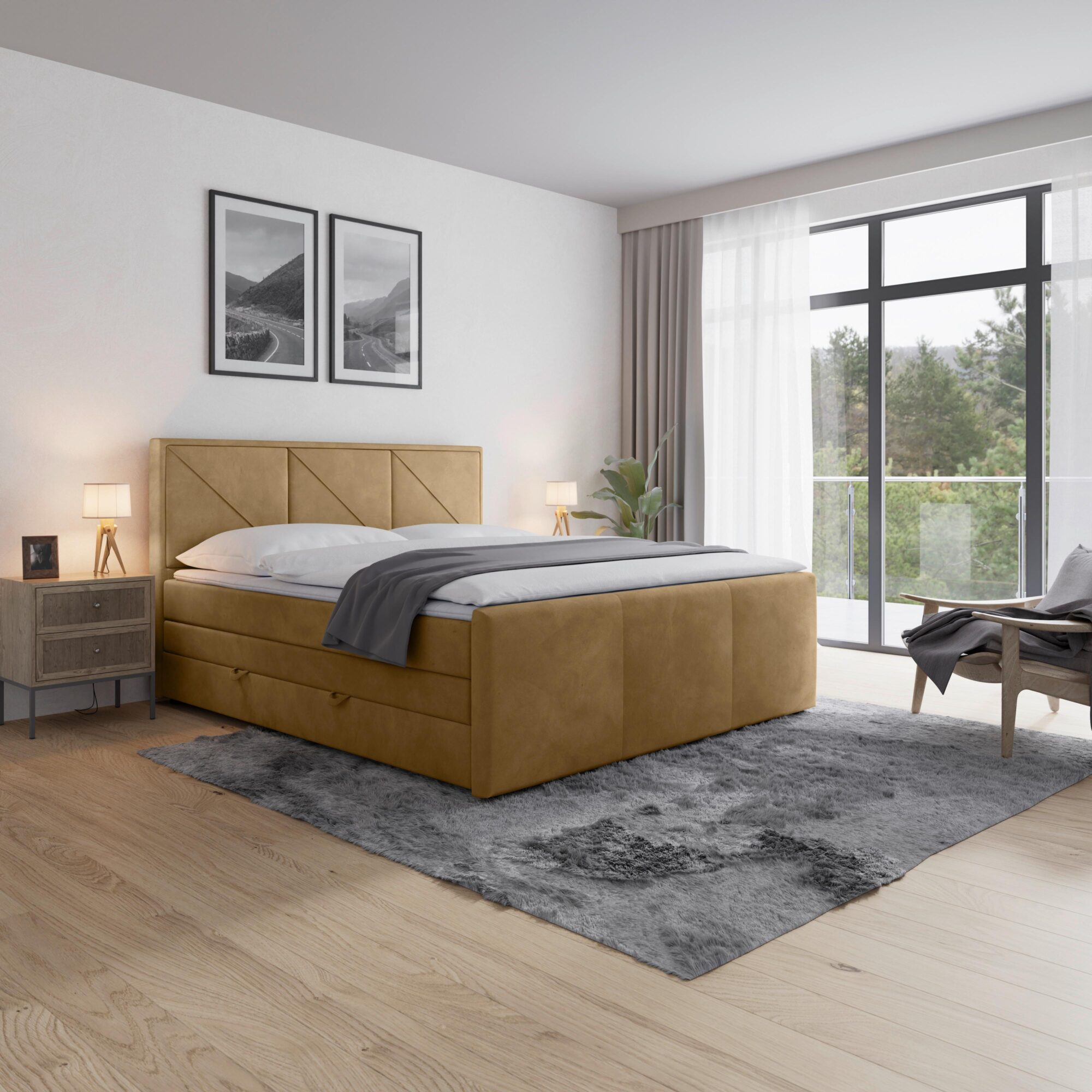wohnli-moebel-suche-Boxspringbett-Bologna-ca-180x200-cm-Beige Wohnli Möbelsuche - Boxspringbett Bologna ca. 180x200 cm Beige