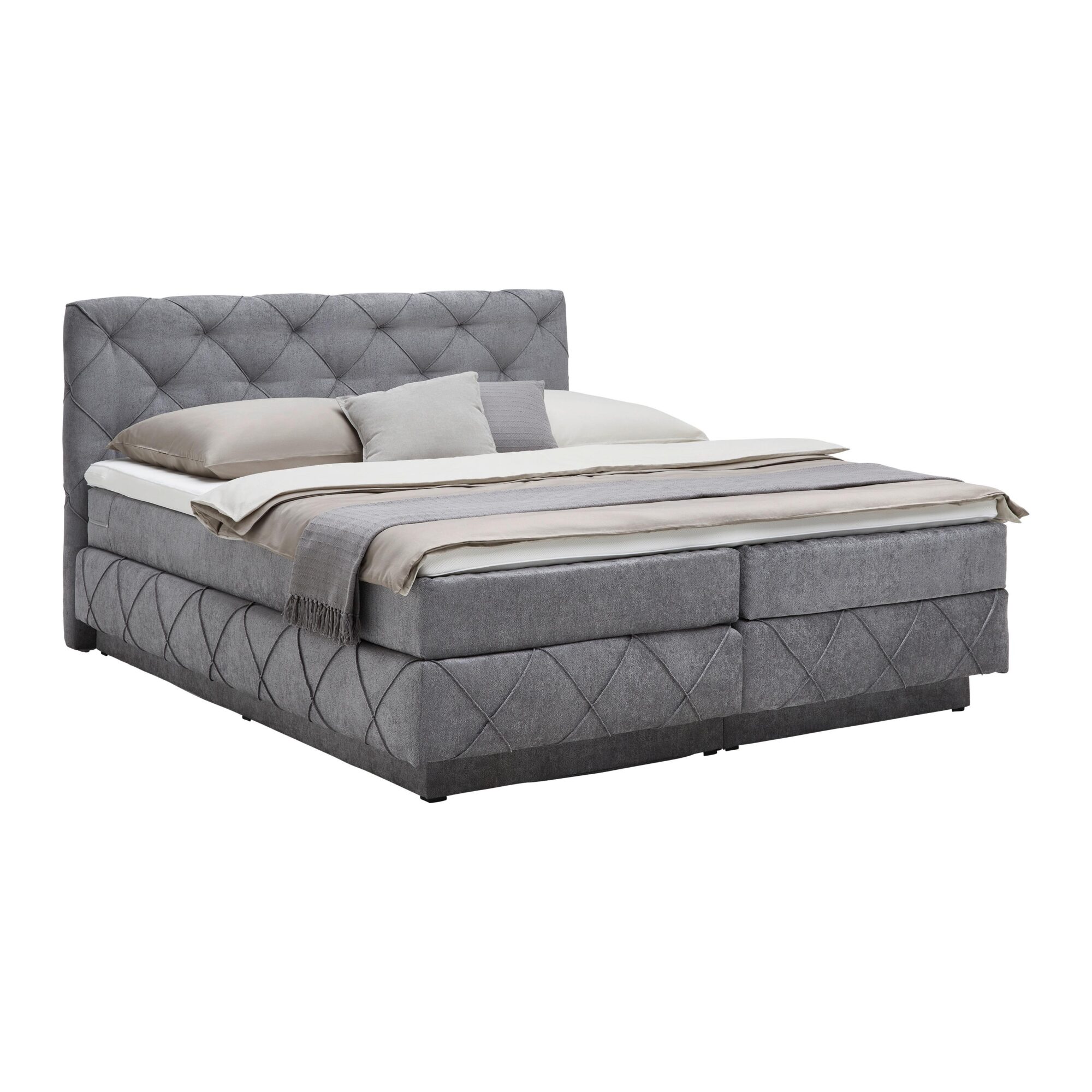 wohnli-moebel-suche-Boxspringbett-Cordoba-Grau-ca-160x200cm Wohnli Möbelsuche - Boxspringbett Cordoba Grau ca. 160x200cm