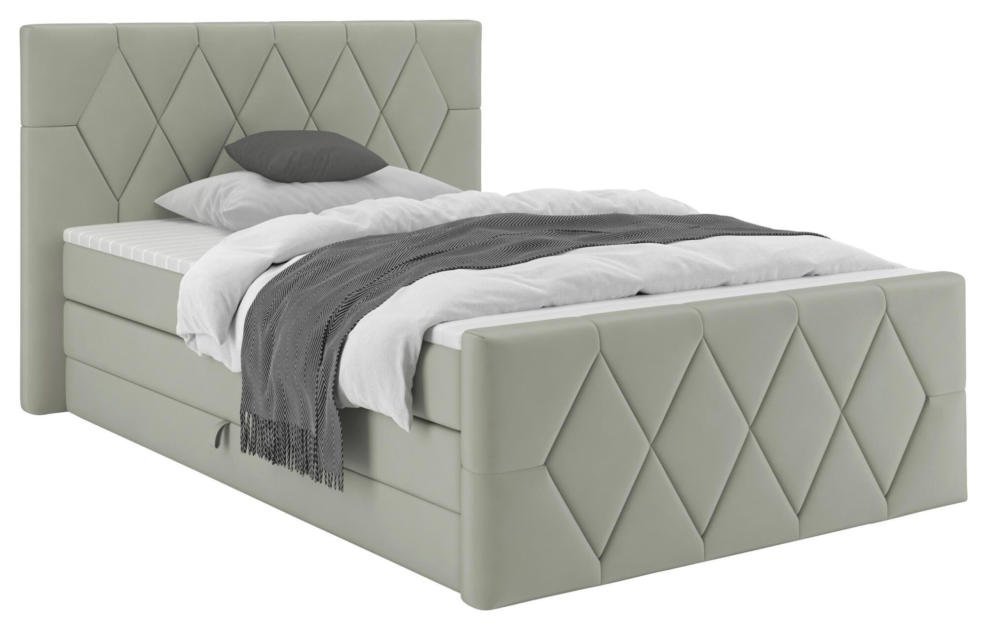wohnli-moebel-suche-Boxspringbett-Josie-B-Grau-ca-120x200cm Wohnli Möbelsuche - Boxspringbett Josie B Grau ca. 120x200cm
