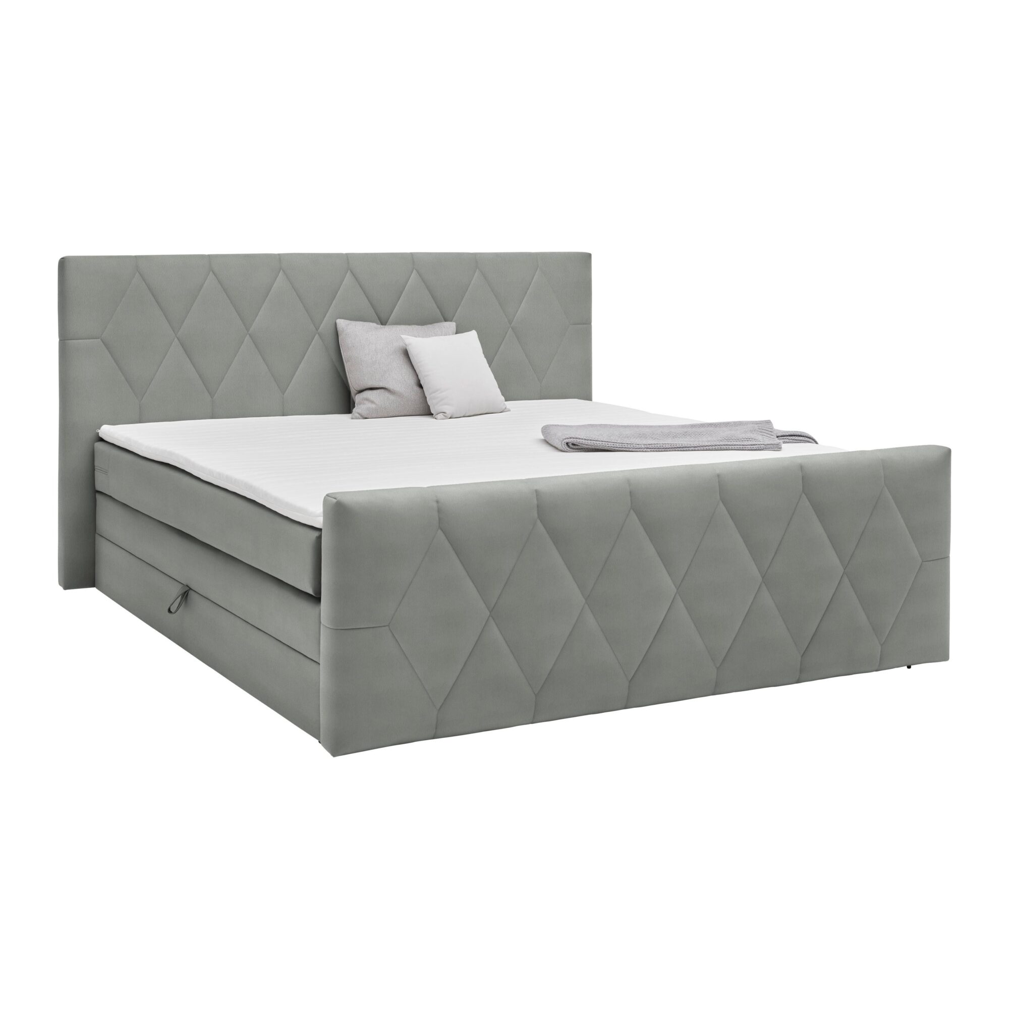 wohnli-moebel-suche-Boxspringbett-Josie-B-Grau-ca-160x200cm Wohnli Möbelsuche - Boxspringbett Josie B Grau ca. 160x200cm