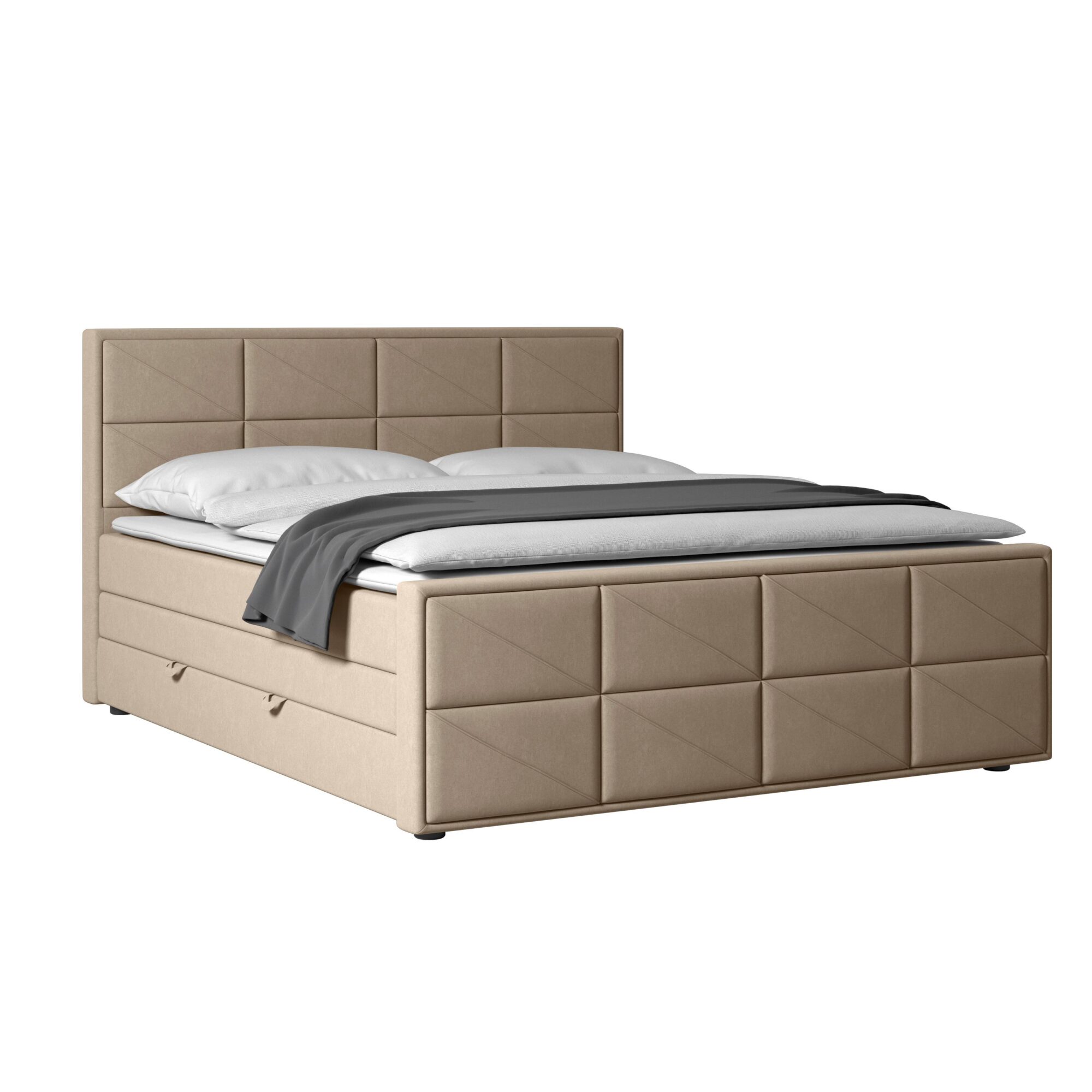 wohnli-moebel-suche-Boxspringbett-Oslo-ca-180x200-cm-Beige Wohnli Möbelsuche - Boxspringbett Oslo ca. 180x200 cm Beige