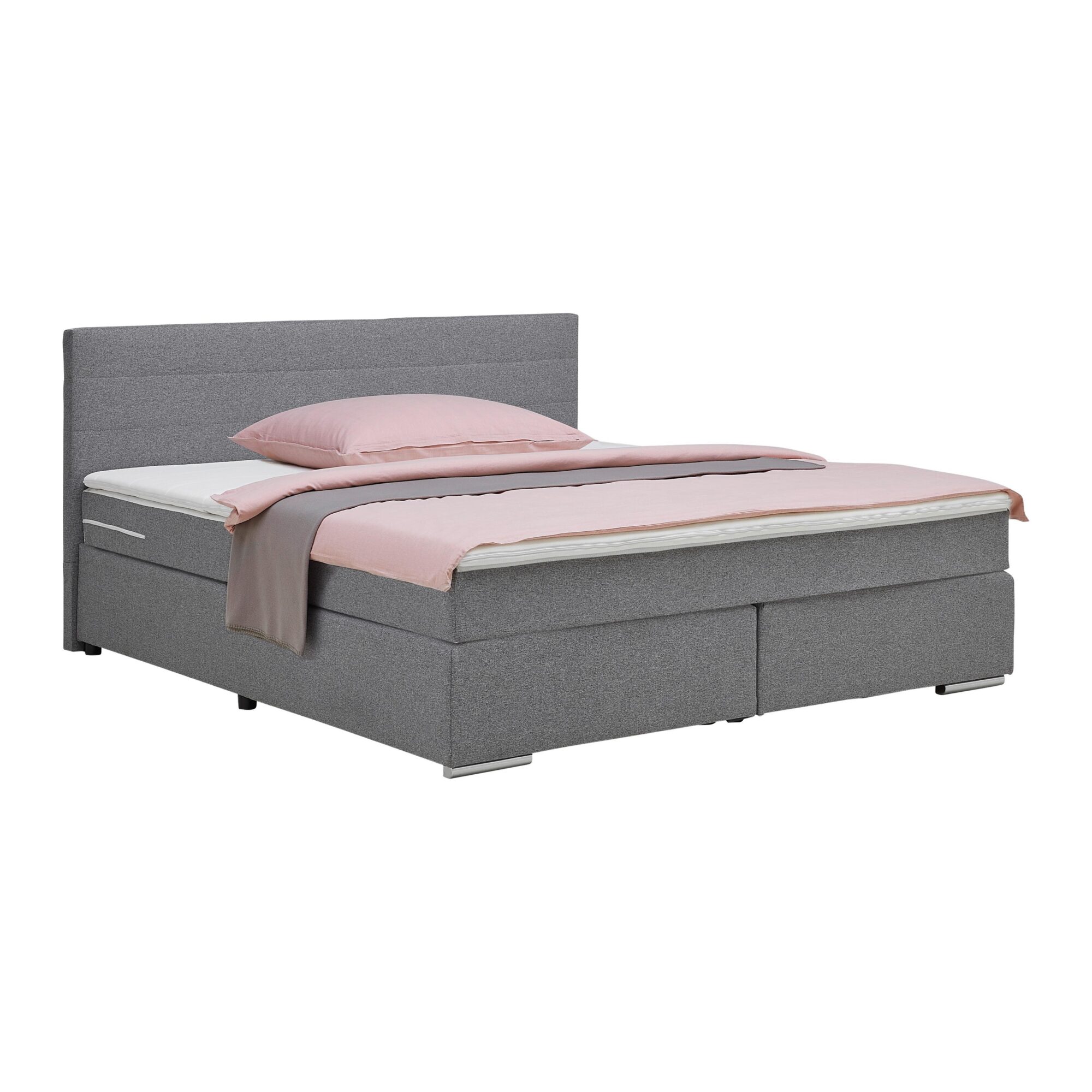 wohnli-moebel-suche-Boxspringbett-Palermo-in-Grau-ca-160x200cm Wohnli Möbelsuche - Boxspringbett Palermo in Grau ca. 160x200cm