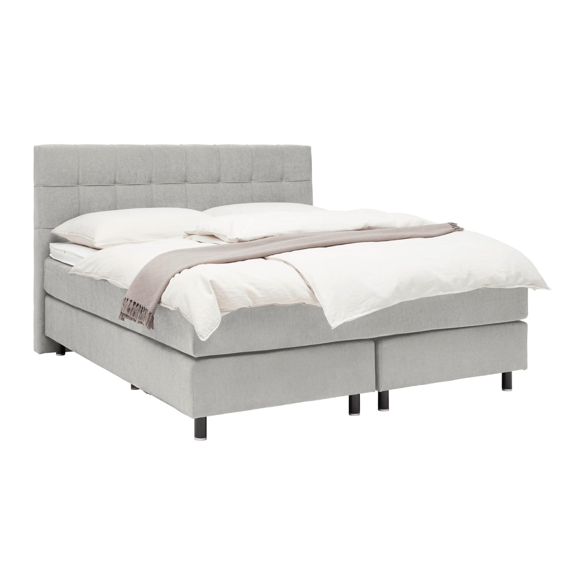 wohnli-moebel-suche-Boxspringbett-Primo-Grau-ca-160x200cm Wohnli Möbelsuche - Boxspringbett Primo Grau ca. 160x200cm