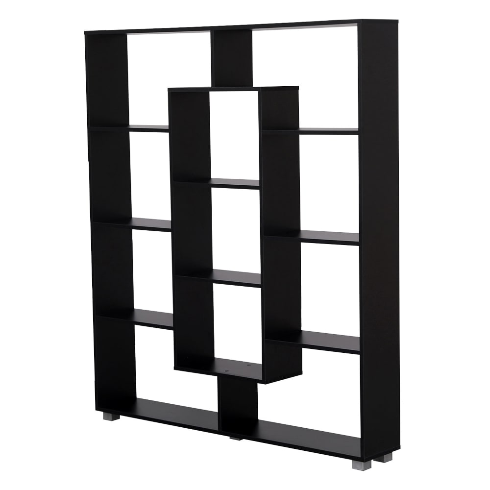 wohnli-moebel-suche-Buecherregal-11-Multiform-Regale-schwarz Wohnli Möbelsuche - Bücherregal 11 Multiform-Regale schwarz