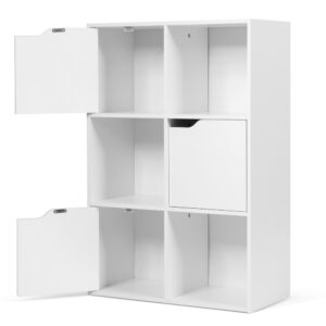 wohnli-moebel-suche-Buecherregal-aus-Holz-60x29x90cm-Weiss Wohnli Möbelsuche - Bücherregal aus Holz 60x29x90cm