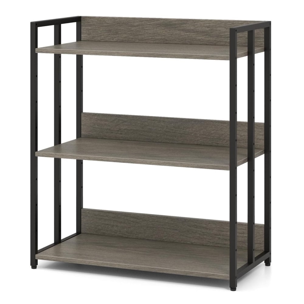 wohnli-moebel-suche-Buecherregal-aus-Holz-70x35x80cm-Grau Wohnli Möbelsuche - Bücherregal aus Holz 70x35x80cm