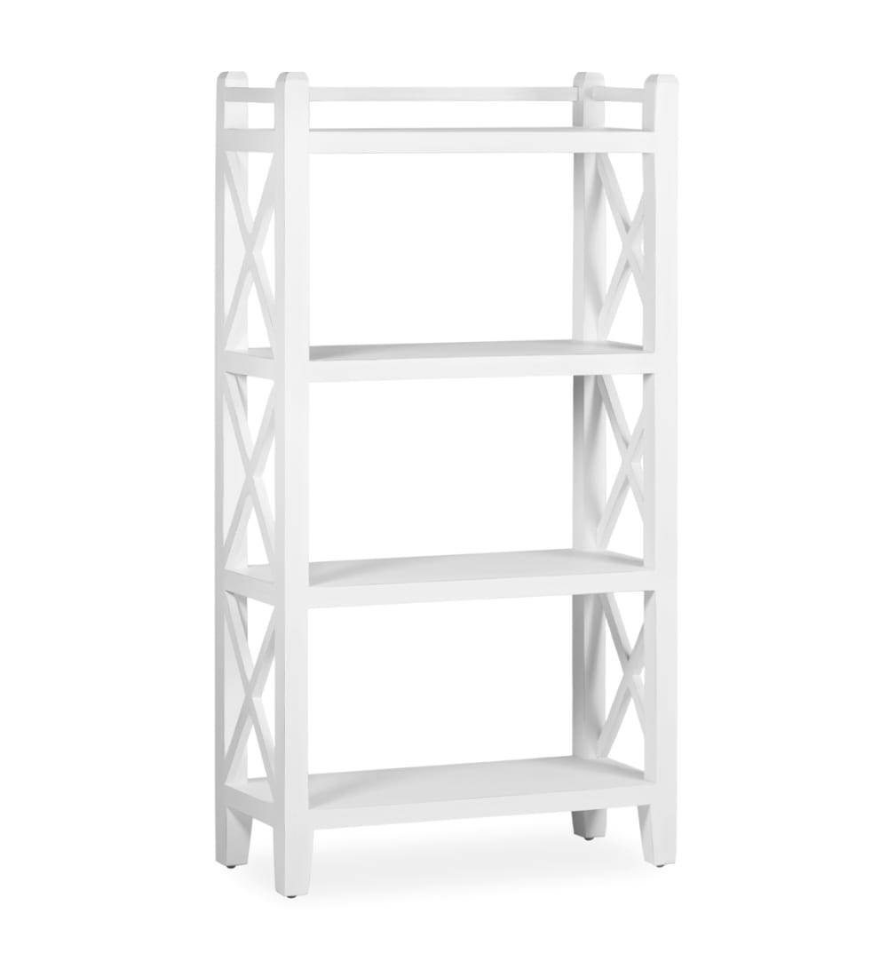 wohnli-moebel-suche-Buecherregal-aus-Holz-H-150-cm-weiss Wohnli Möbelsuche - Bücherregal aus Holz