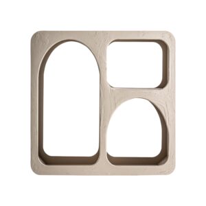 Wohnli Möbelsuche - Bücherregal aus Mangoholz in hellbrauner Farbe 80x35x80cm