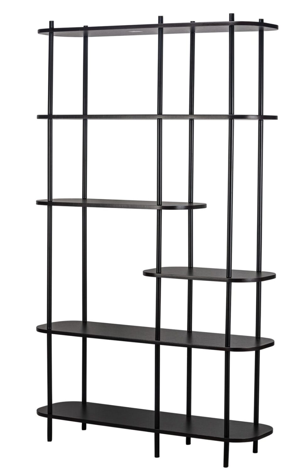 wohnli-moebel-suche-Buecherregal-aus-Metall-und-Holz-Schwarz Wohnli Möbelsuche - Bücherregal aus Metall und Holz Schwarz