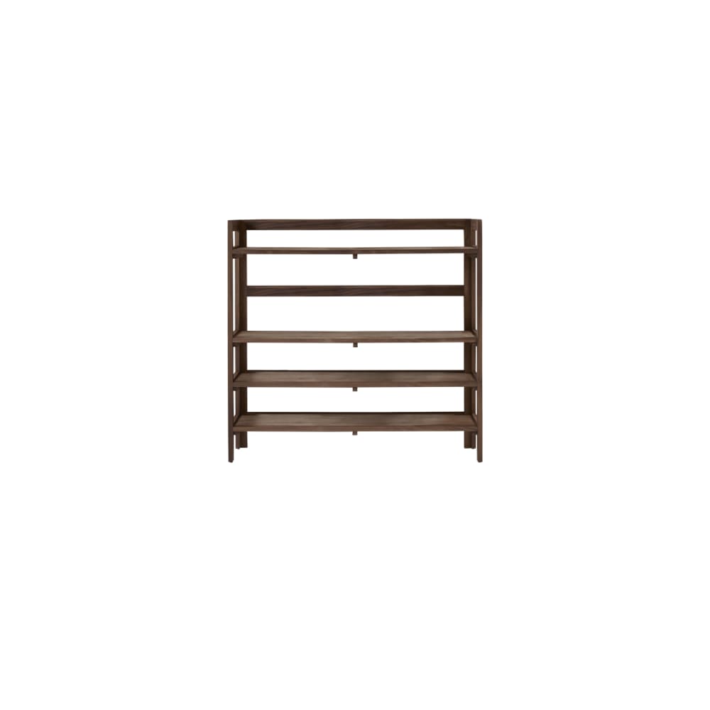 Wohnli Möbelsuche - Bücherregal aus Nussbaum