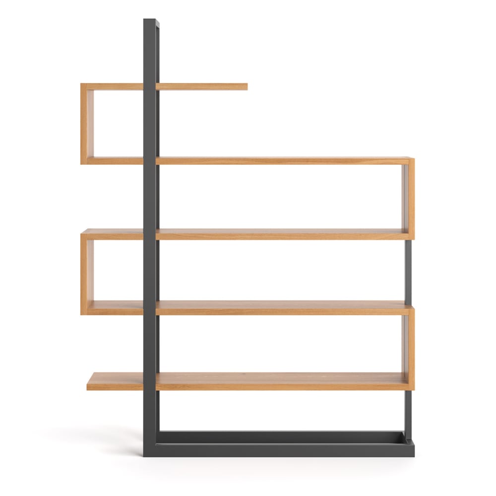 Wohnli Möbelsuche - Bücherregal aus massivem Holz 160 cm