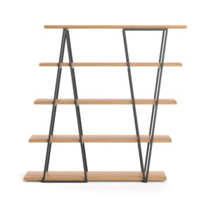 Wohnli Möbelsuche - Bücherregal aus massivem Holz 170 cm