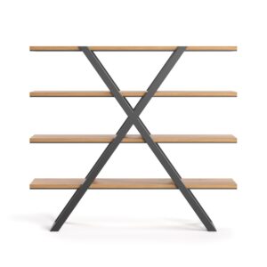 Wohnli Möbelsuche - Bücherregal aus massivem Holz 180 cm