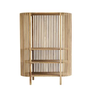 wohnli-moebel-suche-Buecherregal-aus-massivem-Teakholz-160-cm Wohnli Möbelsuche - Bücherregal aus massivem Teakholz 160 cm