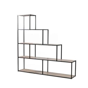 wohnli-moebel-suche-Buecherregal-im-Treppen-Design-L160-cm-Dekor-holz Wohnli Möbelsuche - Bücherregal im Treppen-Design - L160 cm - Dekor holz