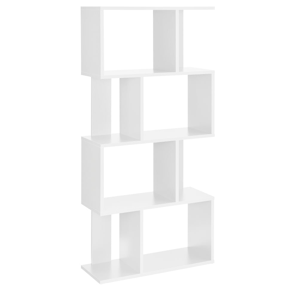 wohnli-moebel-suche-Buecherregal-in-Holzoptik-130-x-60-x-24-cm-in-Weiss Wohnli Möbelsuche - Bücherregal in Holzoptik 130 x 60 x 24 cm