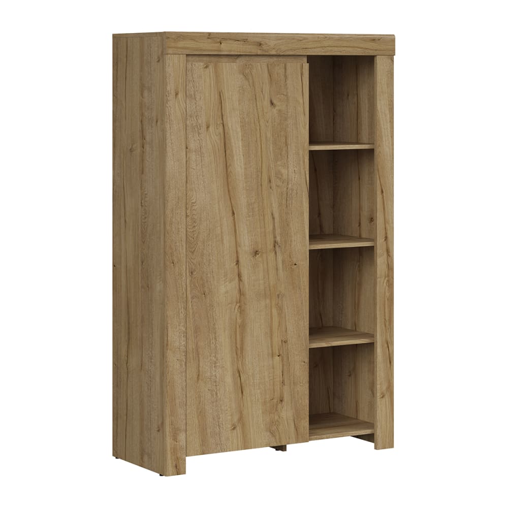 wohnli-moebel-suche-Buecherregal-mit-1-Tuer-Holzoptik-156cm Wohnli Möbelsuche - Bücherregal mit 1 Tür