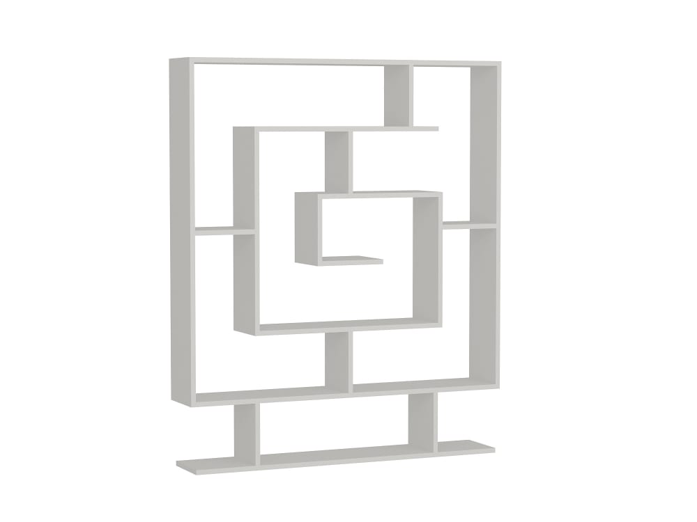 Wohnli Möbelsuche - Bücherregal mit 12 Regalfächern in Weiß