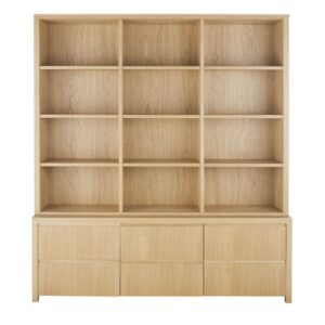 Wohnli Möbelsuche - Bücherregal mit 2 Schubladen und 2 Türen