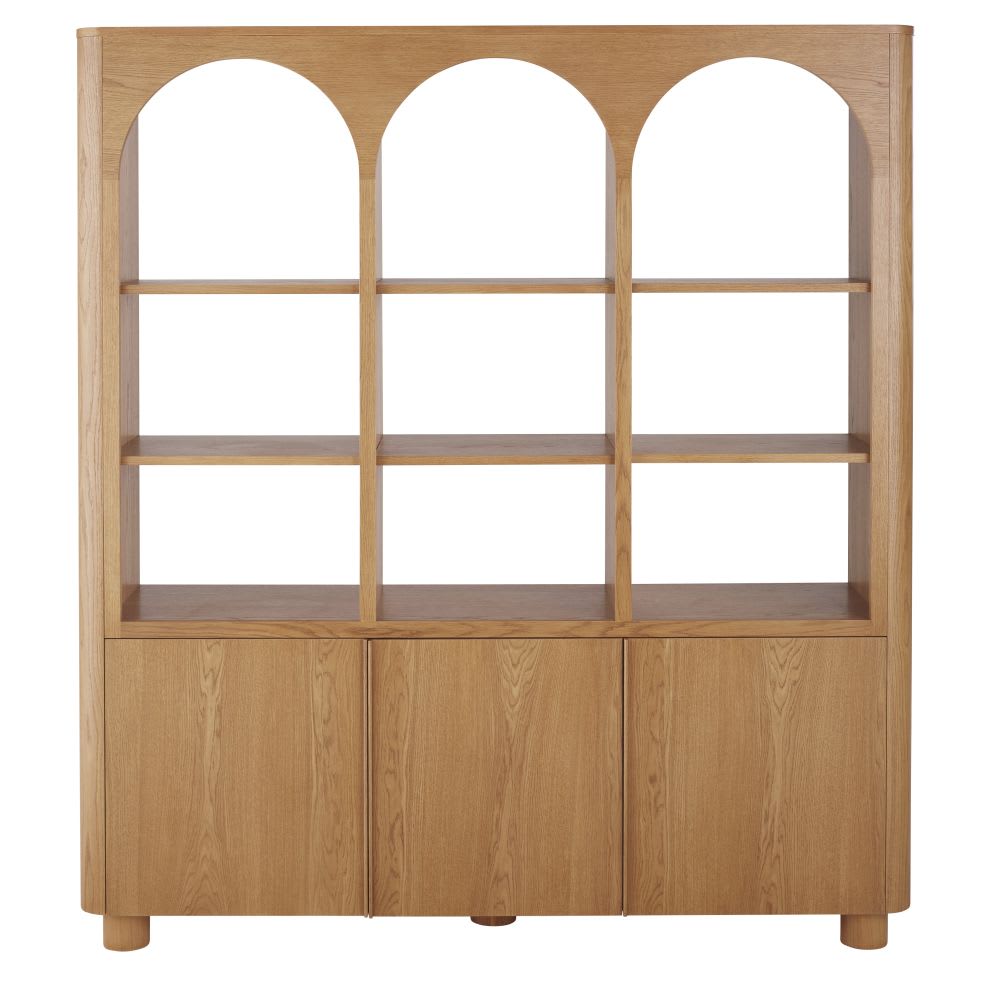 Wohnli Möbelsuche - Bücherregal mit 3 Türen