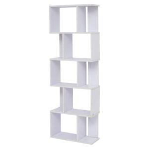 wohnli-moebel-suche-Buecherregal-mit-5-Faechern-aus-MDF-weiss Wohnli Möbelsuche - Bücherregal mit 5 Fächern aus MDF