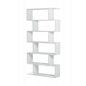 Wohnli Möbelsuche - Bücherregal mit 6 Ebenen H192 cm - Weiß