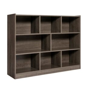 Wohnli Möbelsuche - Bücherregal mit 8 Fächern aus Holz 122 x 32 x 93 cm