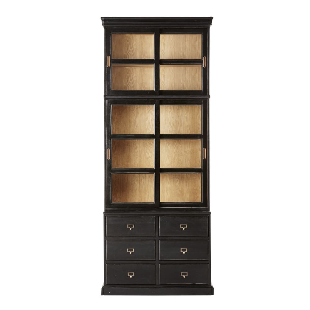 Wohnli Möbelsuche - Bücherwand mit 6 Schubladen