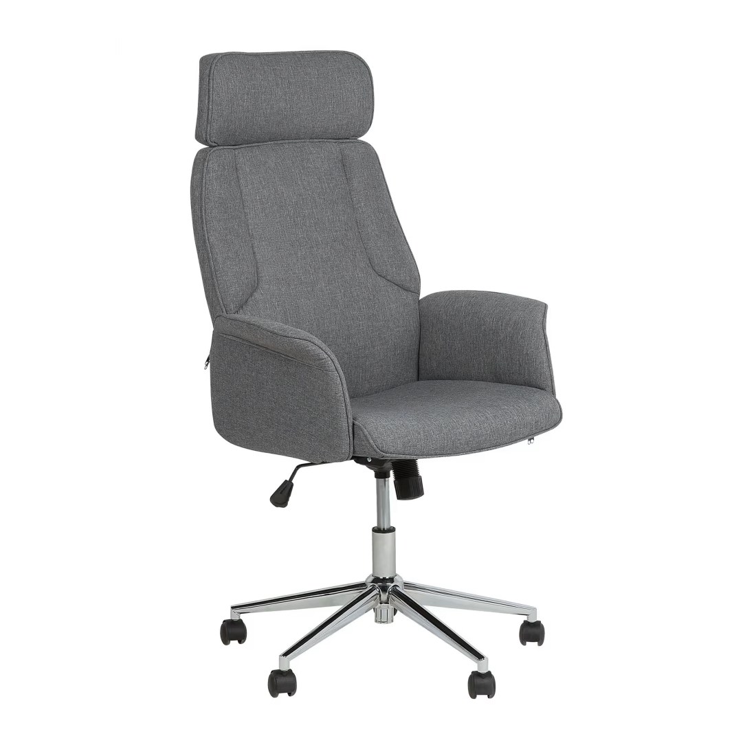 wohnli-moebel-suche-Buerostuhl-aus-Stoff-117-126cm-grau Wohnli Möbelsuche - Bürostuhl aus Stoff 117-126cm