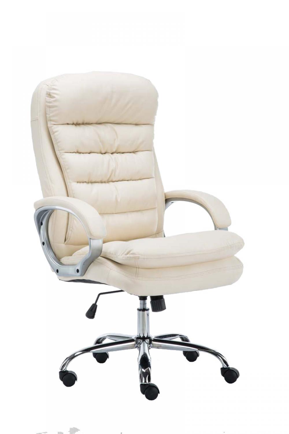 wohnli-moebel-suche-Buerostuhl-hoehenverstellbar-drehbar-aus-Kunstleder-creme Wohnli Möbelsuche - Bürostuhl höhenverstellbar drehbar aus Kunstleder creme