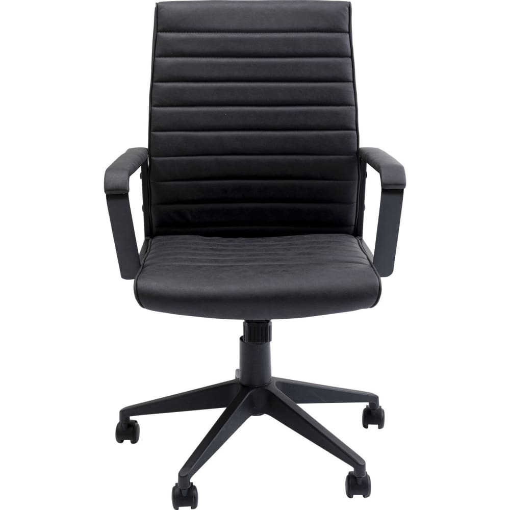 wohnli-moebel-suche-Buerostuhl-in-Leder-Optik-hoehenverstellbar-drehbar-schwarz Wohnli Möbelsuche - Bürostuhl in Leder-Optik