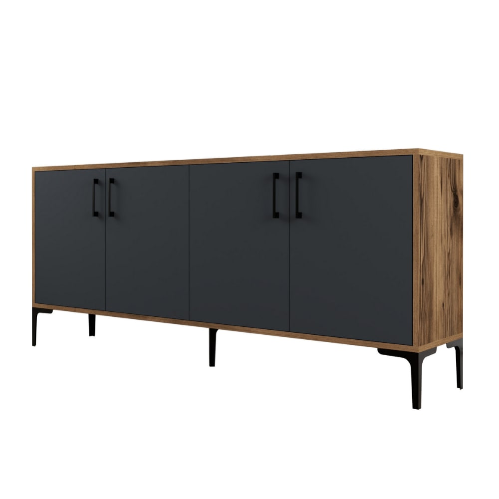 wohnli-moebel-suche-Buffet-160-cm-industrieller-Stil Wohnli Möbelsuche - Buffet 160 cm industrieller Stil