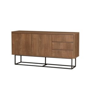 wohnli-moebel-suche-Buffet-aus-Holz-mit-2-Tueren-und-3-Schubladen-140-cm Wohnli Möbelsuche - Buffet aus Holz mit 2 Türen und 3 Schubladen 140 cm