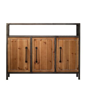 Wohnli Möbelsuche - Buffet aus Holz und Stahl im Industrie-Look
